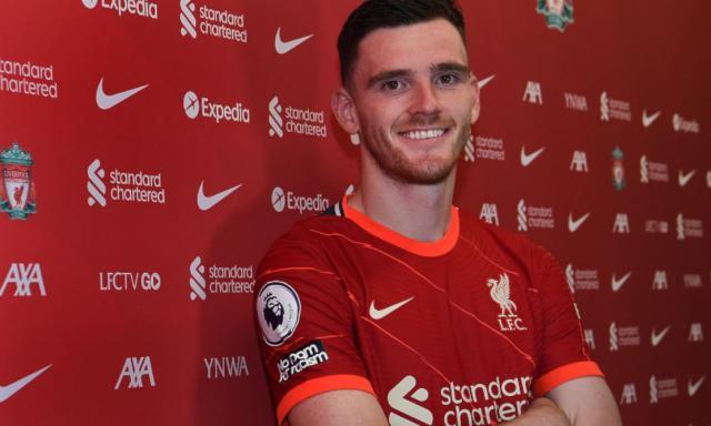 kaiyun-利物浦与罗伯逊完成续约 新合同签至2026年